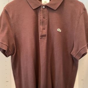 Lacoste Polo, Brown